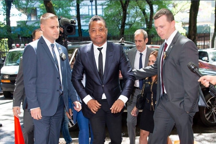 Cuba Gooding Jr charged in alleged sexual harassment incident; actor pleads not guilty