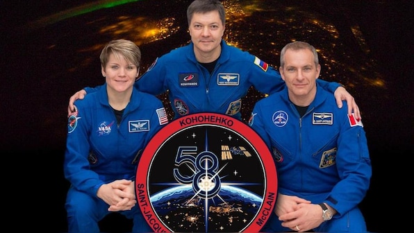 Three astronauts return from space after 204 days on International Space Station
