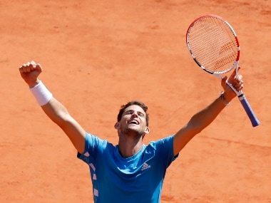 French Open 2019: Dominic Thiem comes out top in a five-set semi-final against Novak Djokovic; will face Rafael Nadal in final