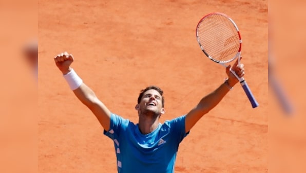 French Open 2019: Dominic Thiem comes out top in a five-set semi-final against Novak Djokovic; will face Rafael Nadal in final