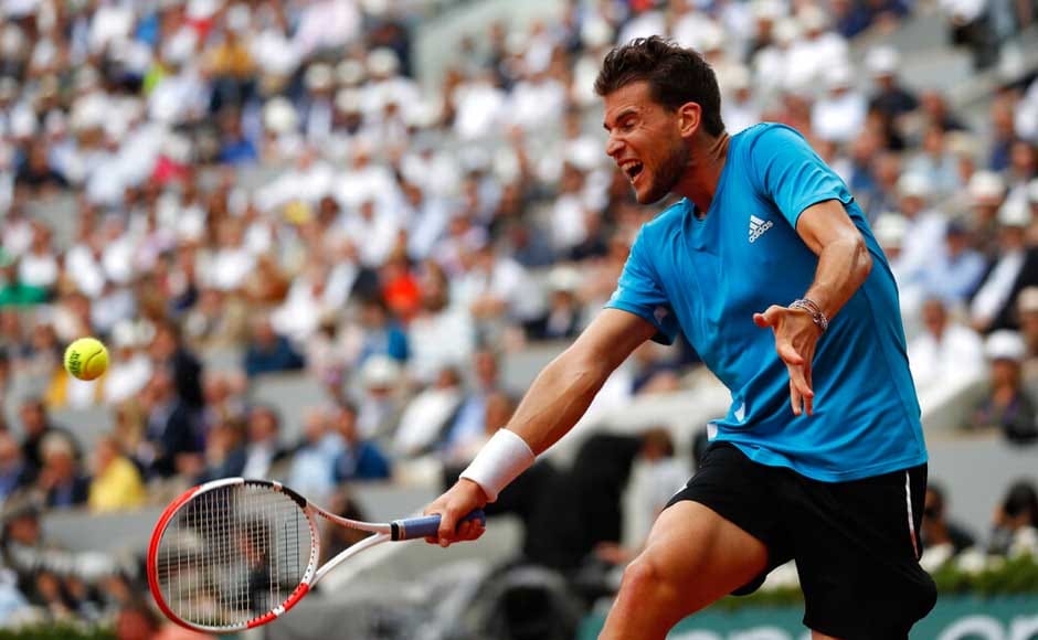 In the second set, Nadal found his French Open supremacy seemingly threatened by Thiem. A poor game from Nadal allowed Thiem to break him and even things. That development brought fans to their feet in Philippe Chatrier, roaring and clapping and, above all, wondering: Was this, now, a real contest? AP In the second set, Nadal found his French Open supremacy seemingly threatened by Thiem. A poor game from Nadal allowed Thiem to break him and even things. That development brought fans to their feet in Philippe Chatrier, roaring and clapping and, above all, wondering: Was this, now, a real contest? AP