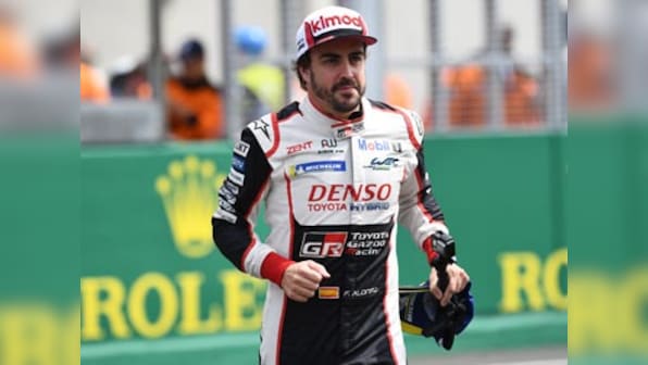 F1, Alonso, champion, Brasil. Colina, mustang - SeaArt AI