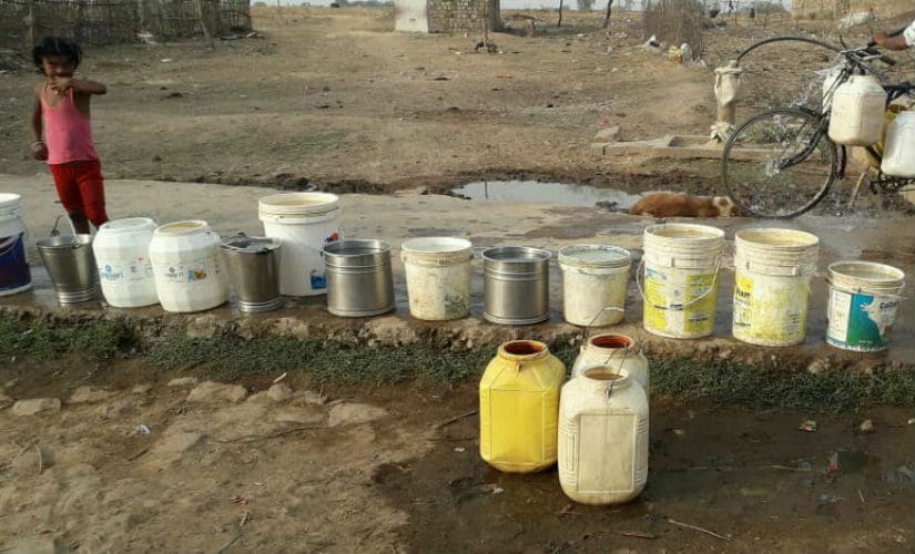 Gopipur village has seven handpumps, installed by the government long ago, but not a single one of them works. Image courtesy: Dhirendra Shukla