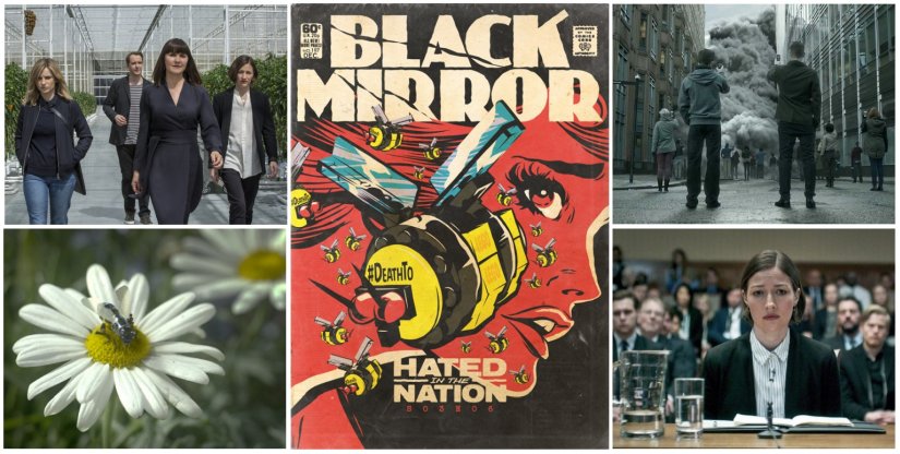Hated in the Nation (Stills: Netflix; Artwork: Butcher Billy)