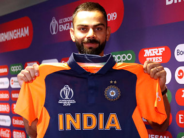 indian team jersey colour