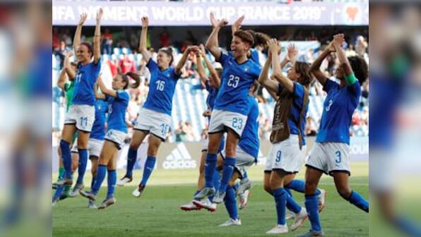 FIFA Women's World Cup 2019: Valentina Giacinti, Aurora Galli score as Italy beat China to reach first quarter-finals since 1991