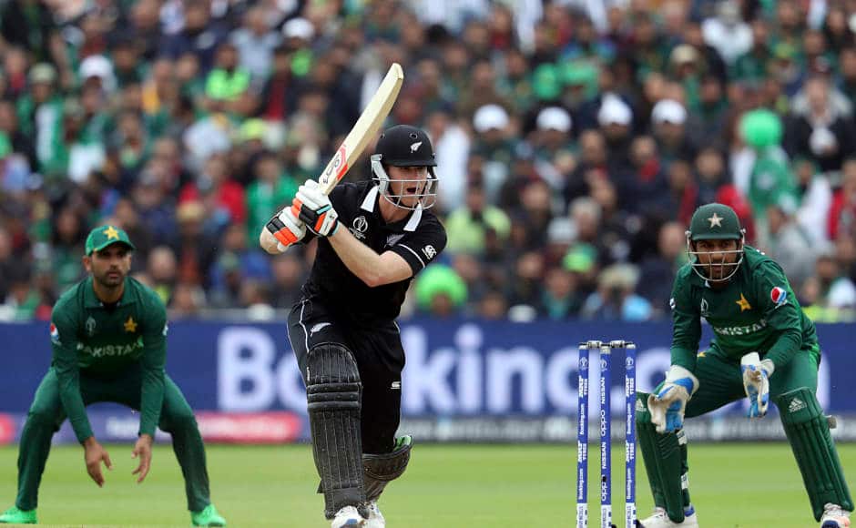 James Neesham might have missed a century, but he guided the Kiwis to a respectable total of 237-6 from 83-5. AP