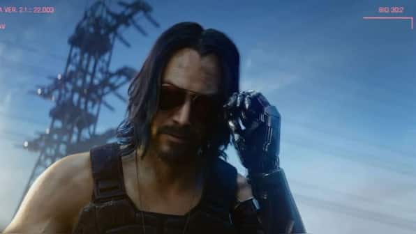 Keanu Reeves pops up in Cyberpunk 2077 reveal and the internet lost it
