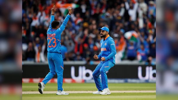 ICC Cricket World Cup 2019: At halfway stage, India unbeaten with only concerns over injuries, rain