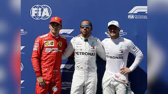 French Grand Prix: Lewis Hamilton beats Mercedes teammate Valtteri Bottas to clinch pole with blistering late qualifying lap