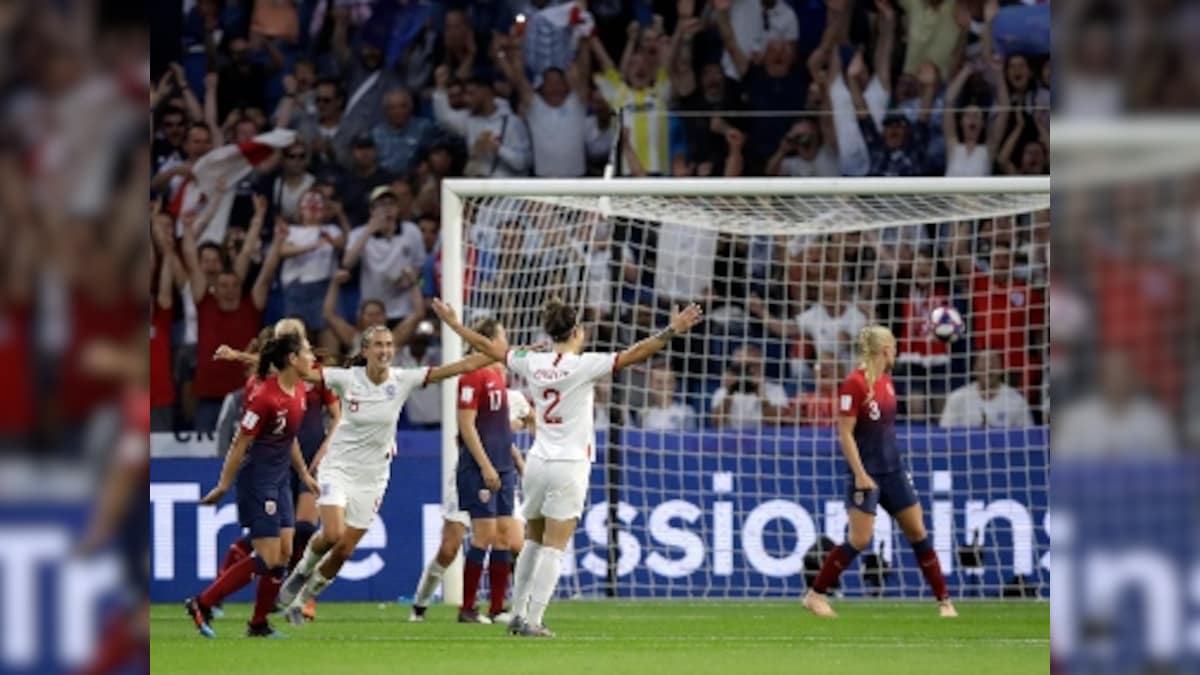 WATCH: Lucy Bronze's rocket against Norway propels England into semi-final of FIFA Women's World Cup 2019