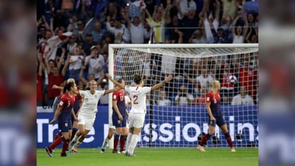 WATCH: Lucy Bronze's rocket against Norway propels England into semi-final of FIFA Women's World Cup 2019