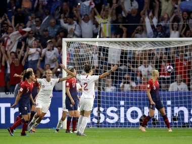 WATCH: Lucy Bronze's rocket against Norway propels England into semi-final of FIFA Women's World Cup 2019 WATCH: Lucy Bronze's rocket against Norway propels England into semi-final of FIFA Women's World Cup 2019