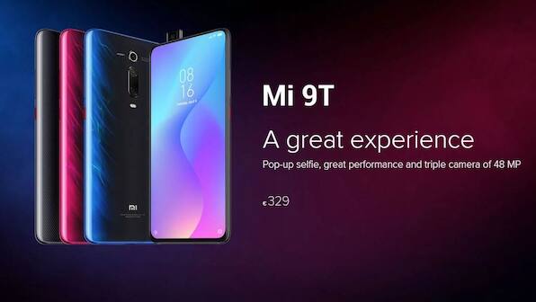 Xiaomi announces the Mi 9T and Smart Band 4 in Europe starting at €329