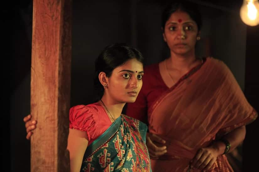 Ananya Nagalla and Jhansi in a still from Mallesham. Image via Twitter