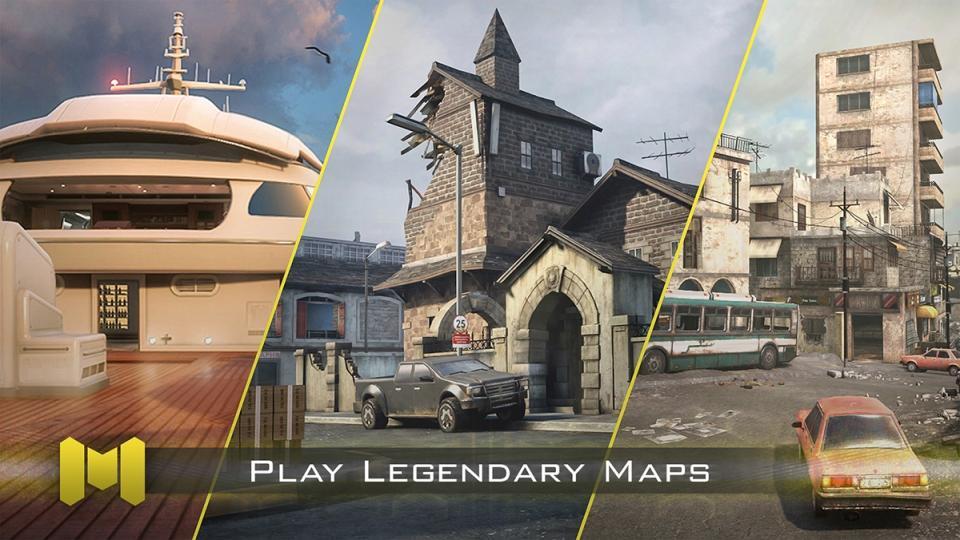 Call of Duty maps.