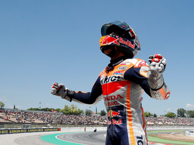 MotoGP 2019: Defending champion Marc Marquez coasts to victory at Montmelo, extends lead atop standings MotoGP 2019: Defending champion Marc Marquez coasts to victory at Montmelo, extends lead atop standings