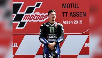 MotoGP 2019: Yamaha's Maverick Vinales grabs pole in San Marino qualifying; Marc Marquez finishes fifth