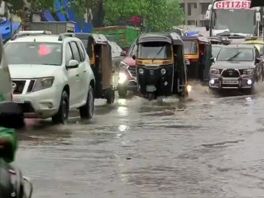 Mumbai Rains: Central, Western Railways running late; Congress MLA blames Shiv Sena-led 'corrupt' BMC for water-logging in city Mumbai Rains: Central, Western Railways running late; Congress MLA blames Shiv Sena-led 'corrupt' BMC for water-logging in city