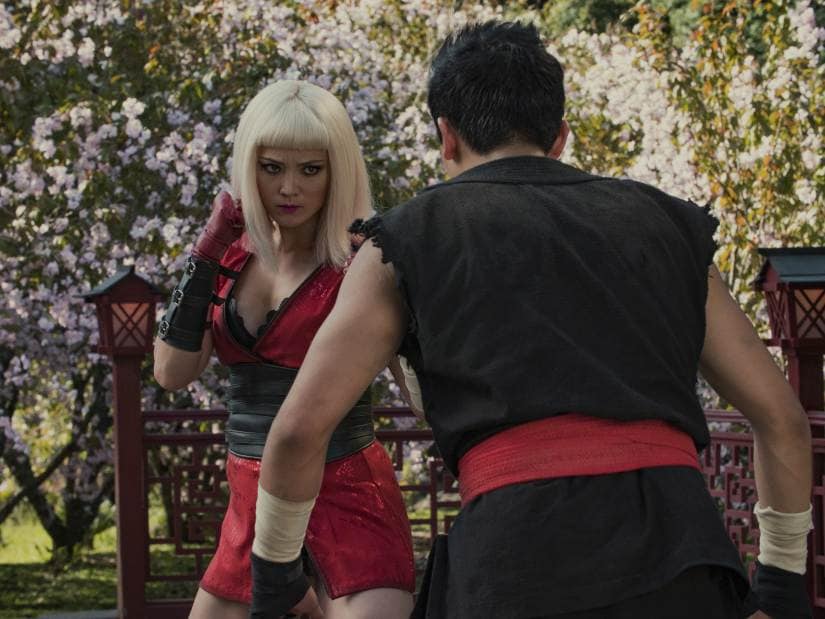 Danny and Karl's digital avatars begin a passionate affair in Striking Vipers. Netflix