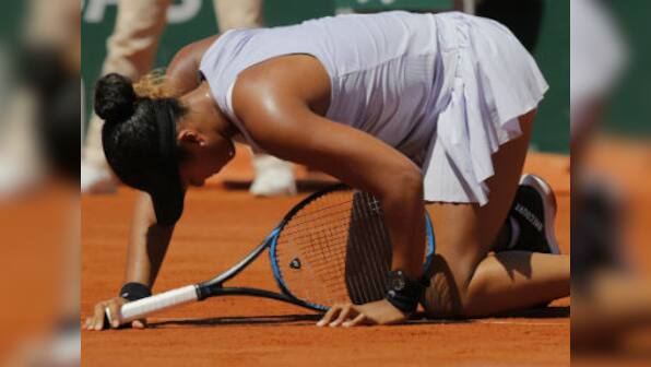 French Open 2019: Naomi Osaka’s claycourt limitations, weight of expectations finally catch up in straight-set loss to Katerina Siniakova