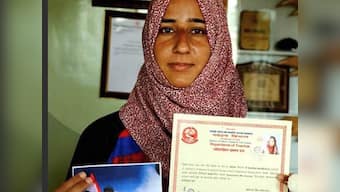 Kashmir girl lauded for climbing Everest now at centre of row over 'doctored' photo atop summit