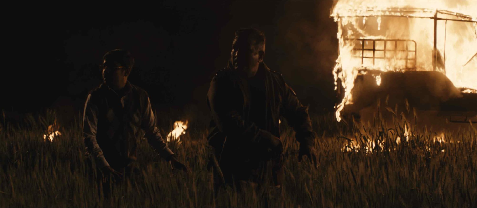 Nighttime attack scene in Article 15
