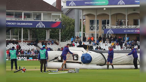India, New Zealand drop first points in World Cup as rain washes out match in Nottingham