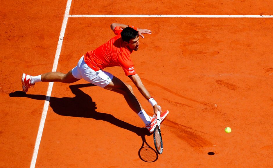 Novak Djokovic's 26-match Grand Slam winning streak ended in the French Open semi-finals because he made some odd strategic choices, because the wild weather bothered him, because the chair umpire got under his skin. AP Novak Djokovic's 26-match Grand Slam winning streak ended in the French Open semi-finals because he made some odd strategic choices, because the wild weather bothered him, because the chair umpire got under his skin. AP
