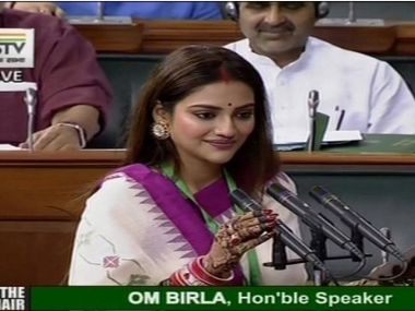 'Faith is beyond attire': Nusrat Jahan slams religious 'hardliners' criticising her for sporting 'un-Islamic' look; Shazia Ilmi supports TMC MP 'Faith is beyond attire': Nusrat Jahan slams religious 'hardliners' criticising her for sporting 'un-Islamic' look; Shazia Ilmi supports TMC MP