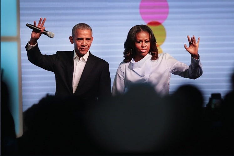 Barack and Michelle Obama sign multi-year deal with Spotify to produce exclusive podcasts