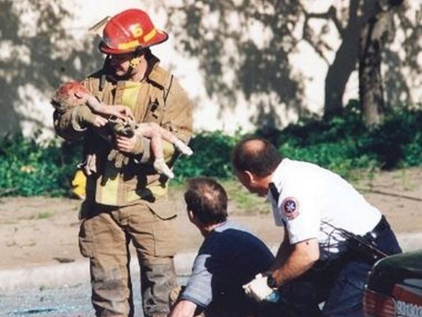Oklahoma city bombing. Reuters
