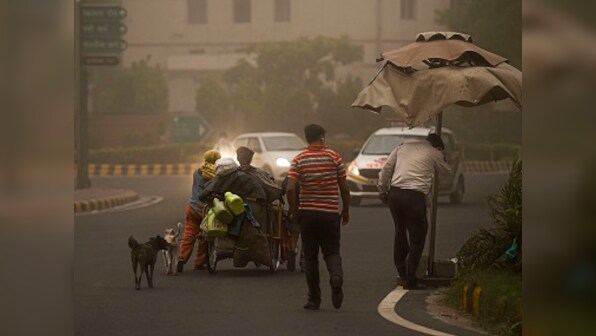 Flight services affected for 35 minutes in Delhi as severe dust storm hits capital; IMD predicts rainfall soon in NCR