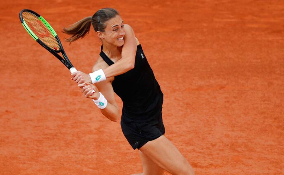 Petra Martic came up against teenager Market Vondrousova in the second women's quarter-final of the day. The Croatian had beaten Vondrousova every single time they had met before, but could not do the same on Tuesday. AP Petra Martic came up against teenager Market Vondrousova in the second women's quarter-final of the day. The Croatian had beaten Vondrousova every single time they had met before, but could not do the same on Tuesday. AP