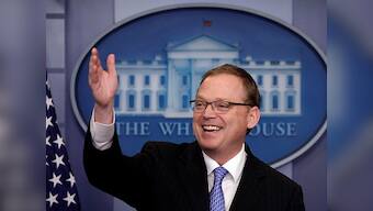 Donald Trump announces departure of White House economic adviser Kevin Hassett, day after news of special counsel Emmet Flood’s exit