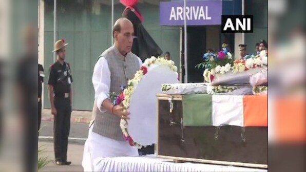 Rajnath Singh, General Bipin Rawat pay tribute to 28-year-old army jawan killed in Poonch ceasefire violation