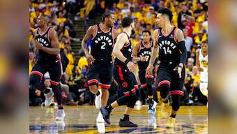 NBA Finals 2019: Rampant Raptors move halfway to first-ever title with victory over injury-hit Warriors in Game 3