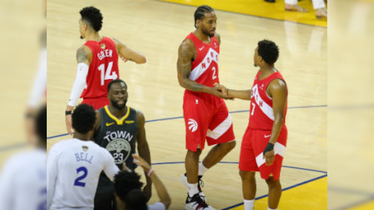 NBA Finals 2019: Raptors reach brink of first championship title after taking 3-1 lead against holders Warriors