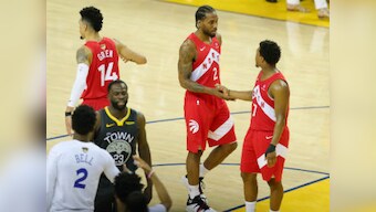 NBA Finals 2019: Raptors reach brink of first championship title after taking 3-1 lead against holders Warriors