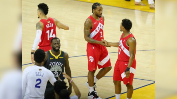 NBA Finals 2019: Raptors reach brink of first championship title after taking 3-1 lead against holders Warriors