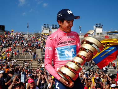 Giro d'Italia 2019: Movistar rider Richard Carapaz holds off local hero Vincenzo Nibali to become first Ecuadorian Grand Tour winner Giro d'Italia 2019: Movistar rider Richard Carapaz holds off local hero Vincenzo Nibali to become first Ecuadorian Grand Tour winner