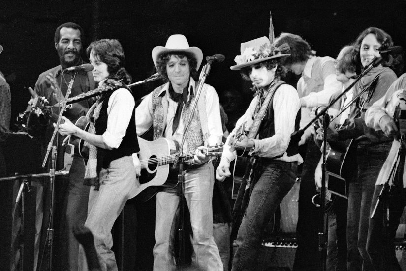 Another still from the Rolling Thunder Revue tour. Netflix