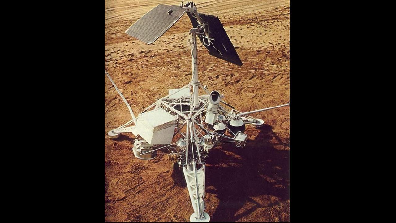 Surveyor 5 reached the Moon on 8 September 1967. But the mission nearly failed due to a leak in the spacecraft's thruster system. Quick thinking on the part of the engineers salvaged the mission. It discovered that the surface of the Moon is likely basaltic rather than powdery. Image: NASA Surveyor 5 reached the Moon on 8 September 1967. But the mission nearly failed due to a leak in the spacecraft's thruster system. Quick thinking on the part of the engineers salvaged the mission. It discovered that the surface of the Moon is likely basaltic rather than powdery. Image: NASA