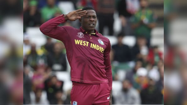 West Indies seamer Sheldon Cottrell salutes MS Dhoni for his 'love for motherland'