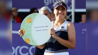 Mallorca Open Open: Sofia Kenin saves three match points against Belinda Bencic to claim women's singles title