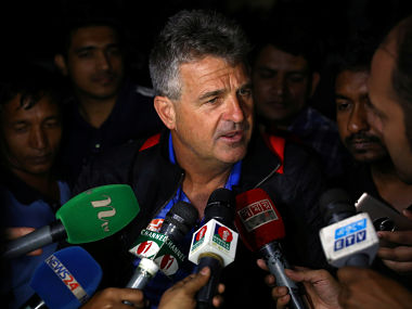 ICC Cricket World Cup 2019: Bangladesh coach Steve Rhodes fumes at reserve day policy after rain washes out Sri Lanka clash ICC Cricket World Cup 2019: Bangladesh coach Steve Rhodes fumes at reserve day policy after rain washes out Sri Lanka clash