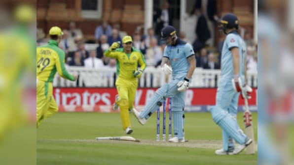 England vs Australia, ICC Cricket World Cup 2019: Hosts' nervous failures put them in tight spot as semi-finals race intensifies