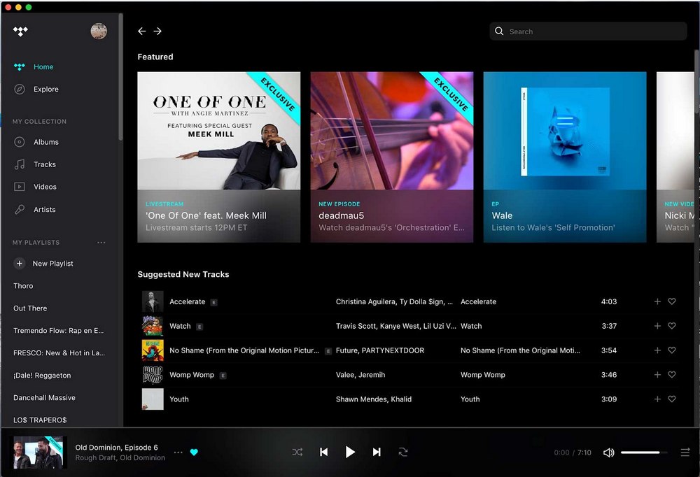 Tidal is a subscription-based music, podcast and video streaming service that lets you download lossless audio files. Image: Tidal