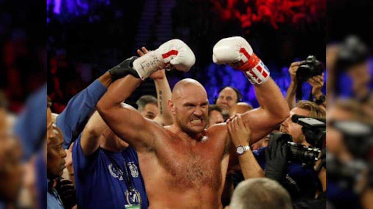 Tyson Fury defeats Germany's Tom Schwarz in second-round technical knock-out, talks up rematch with WBC champion Deontay Wilder