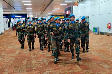 Indian female peacekeepers assume duties in UN mission in Congo, focus on working with conflict-affected women and children Indian female peacekeepers assume duties in UN mission in Congo, focus on working with conflict-affected women and children